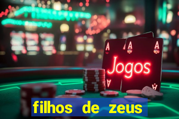 filhos de zeus mitologia grega